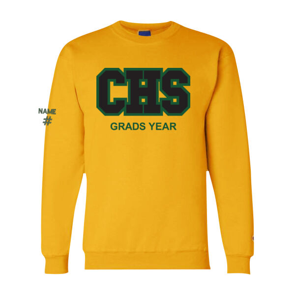 Champion Unisex Grads Twill Crewneck Thumbnail