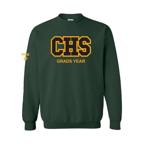 Gildan Unisex Grads Twill Crewneck Thumbnail