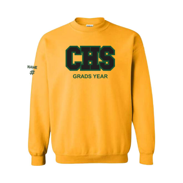 Gildan Unisex Grads Twill Crewneck Thumbnail