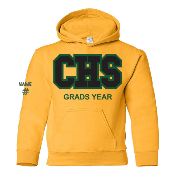 Gildan Youth Grads Twill Hoodie Thumbnail